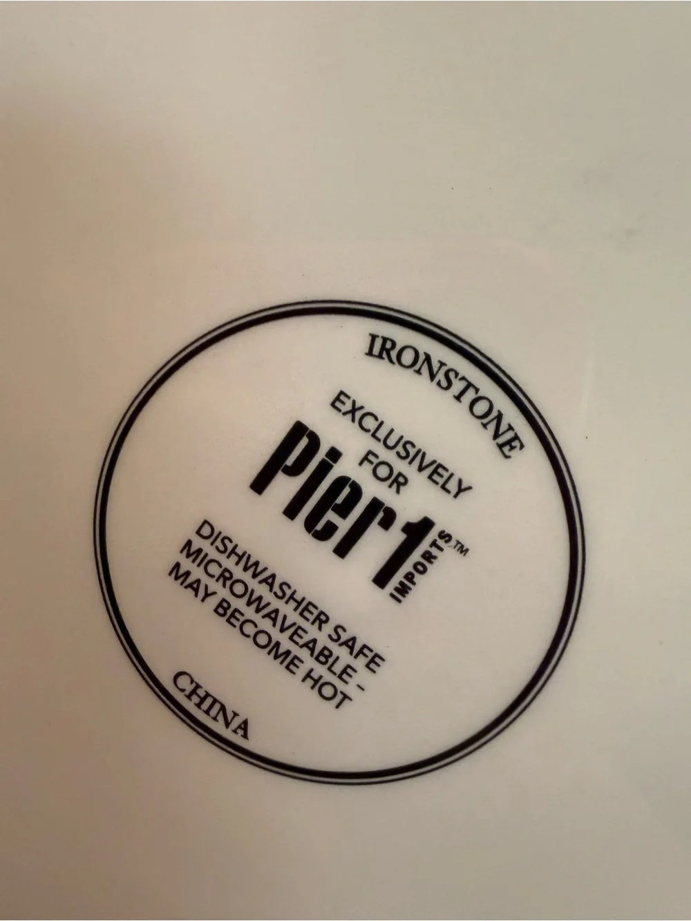 Pier 1 Dog Easter Parade Ironstone Plate 9